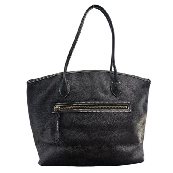 Dooney & Bourke Crescent Pebbled Leather Tote w/ COA & unbranded dust bag (NWOT) - Picture 2 of 8